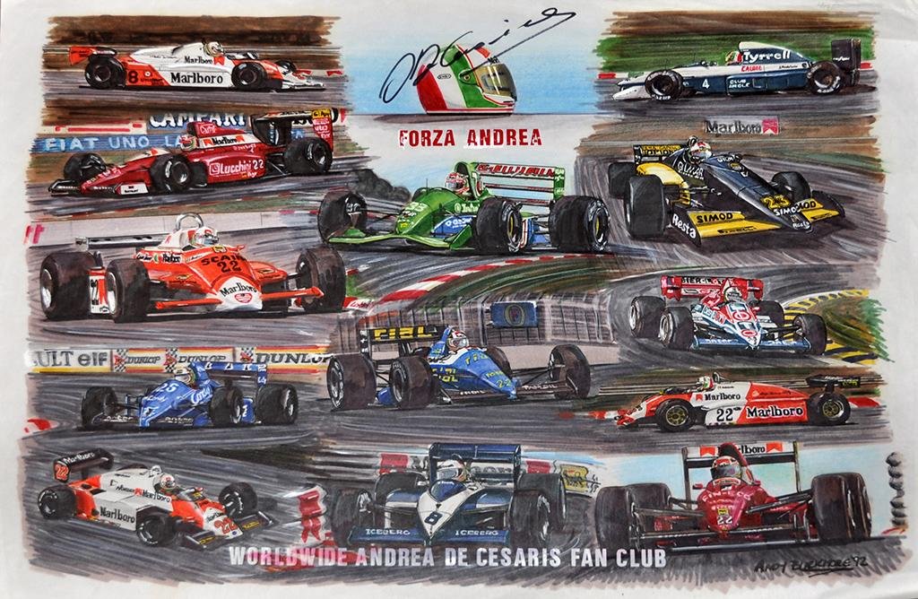 50 Andrea de Cesaris Quotes (Imaginary)